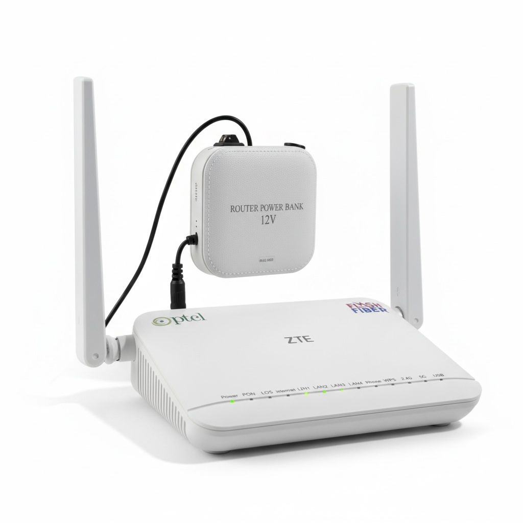 1st Class | ROUTER POWER BANK /12 VOLT/ 9 VOLT - APPLE ORIGINAL